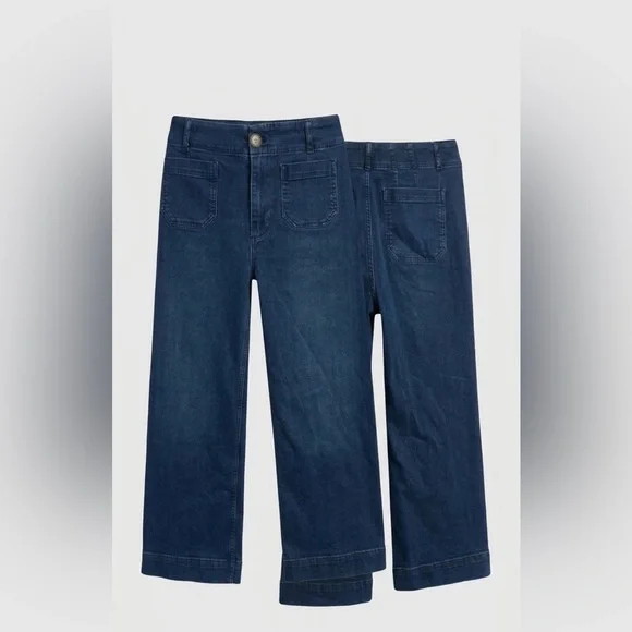Anthropologie High Rise Blue Jeans - Picture 3 of 3